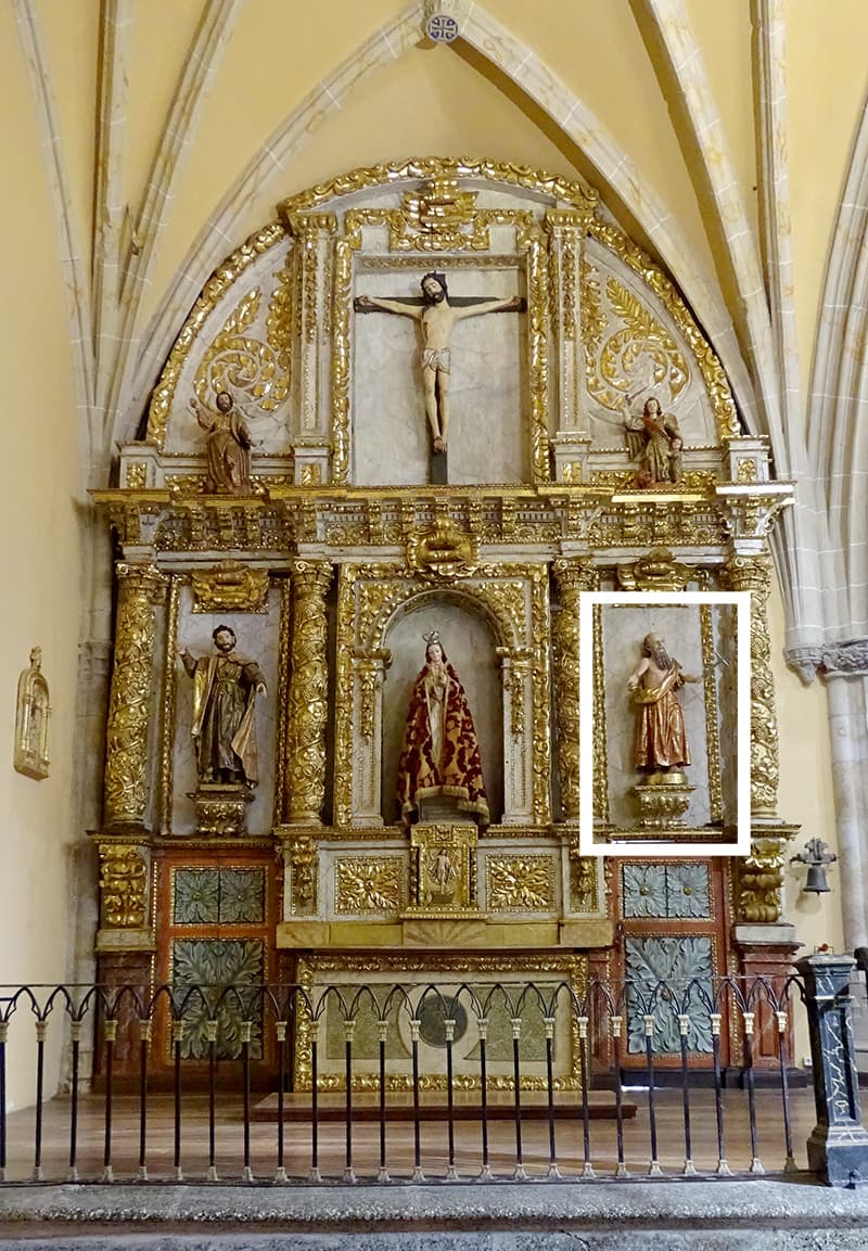 Altarpiece in Trucíos